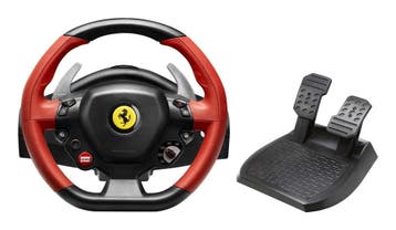 Thrustmaster Ferrari 458 Spider Zwart, Rood USB Stuurwiel..., Verzenden, Nieuw