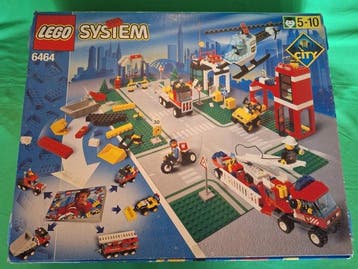 Lego Set - 6464 - City - Very rare set: Super Rescue Complex, Nieuw