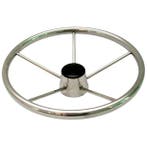 Allpa Stuurwiel RVS Luxe 6-spaaks 34,3 cm, Watersport en Boten, Ophalen of Verzenden, Nieuw
