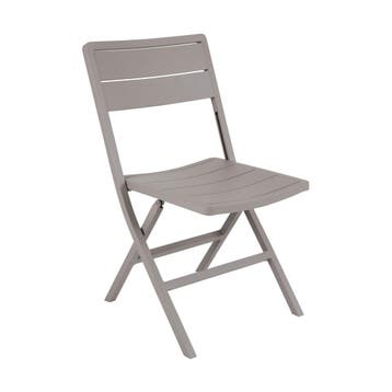 *WOONWINKEL* Brafab Wilkie Inklapbare Tuinstoel Khaki, Verzenden, Nieuw