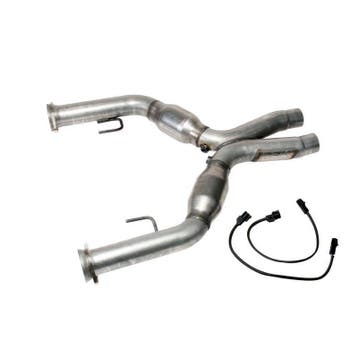 BBK 05-10 Mustang 4.6 Short Mid X Pipe With Catalytic, Auto-onderdelen, Uitlaatsystemen, Ophalen of Verzenden, Nieuw