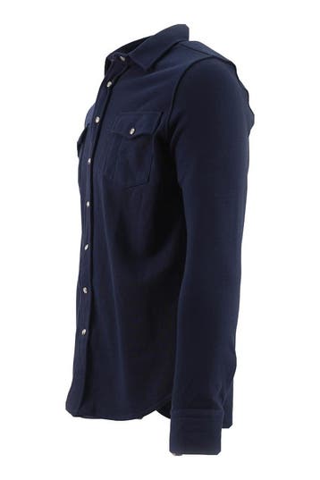 Profuomo Overhemd in maat M Blauw, Verzenden, Gedragen, Blauw, Profuomo