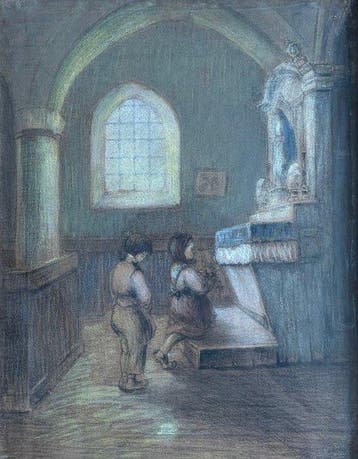 Édouard Henri Léon (1873-1968) - La dévotion