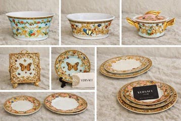Rosenthal, Versace Le Jardin - Gianni Versace - Tafelservies, Antiek en Kunst