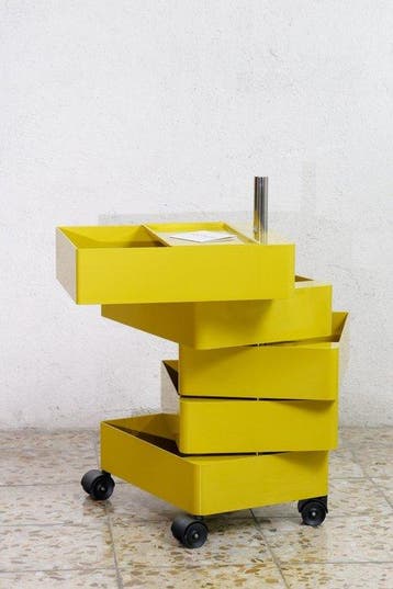 Magis - Konstantin Grcic - Trolley - 360° - Geel - ABS -