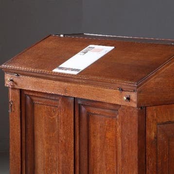 Hollands bureau ingelegd met sterren ca 1700 een fabuleuze b, Antiek en Kunst, Ophalen of Verzenden
