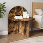 vidaXL Nachtkastje 2 pcs Gerookt eiken 40 x 35,5 x 45,5 cm, Minder dan 45 cm, Verzenden, Nieuw, Minder dan 55 cm