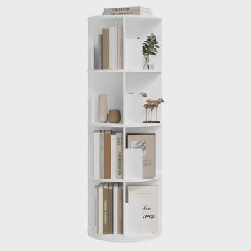 Draaibare Boekenkast 4 Niveaus - 360° Rotatie - Hoekdisplay, Verzenden, Nieuw