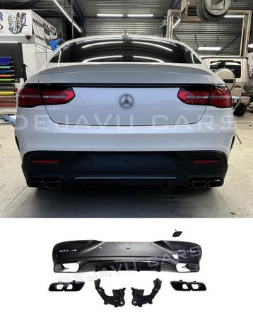GLE63 AMG Look Diffuser voor Mercedes Benz GLE C292 Coupe, Ophalen of Verzenden