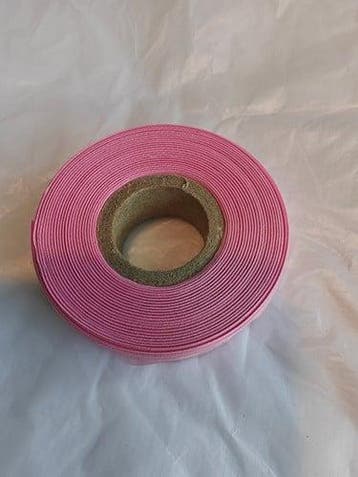 Zijdenlint Lintprinter Zachtroze 15mm 25 meter, Ophalen of Verzenden, Nieuw