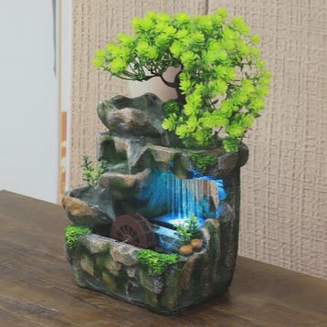 Decoratieve Binnen Waterval Tafel fontein met Kleurverandere, Verzenden