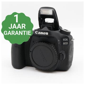 10% korting | Canon EOS 80D, Verzenden, Gebruikt, Canon