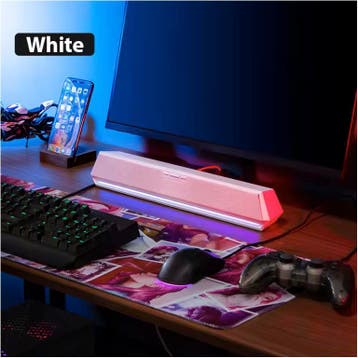 Gaming Soundbar 7.1 Bluetooth USB RGB met Microfoon, Verzenden, Nieuw