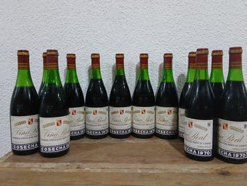 1970 C.V.N.E. Viña Real - Rioja Gran Reserva - 12 Flessen, Nieuw