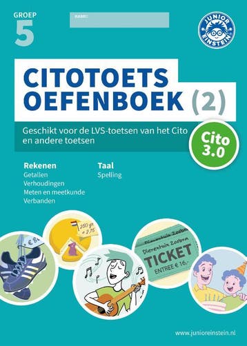 Citotoets Oefenboek deel 2 groep 5 / Deel 2 9789493218147, Verzenden, Zo goed als nieuw
