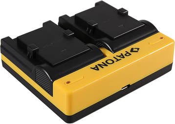 Olympus Li-10B / Li-12B, Sanyo DB-L10A/B Dual USB lader (Pat, Verzenden, Nieuw
