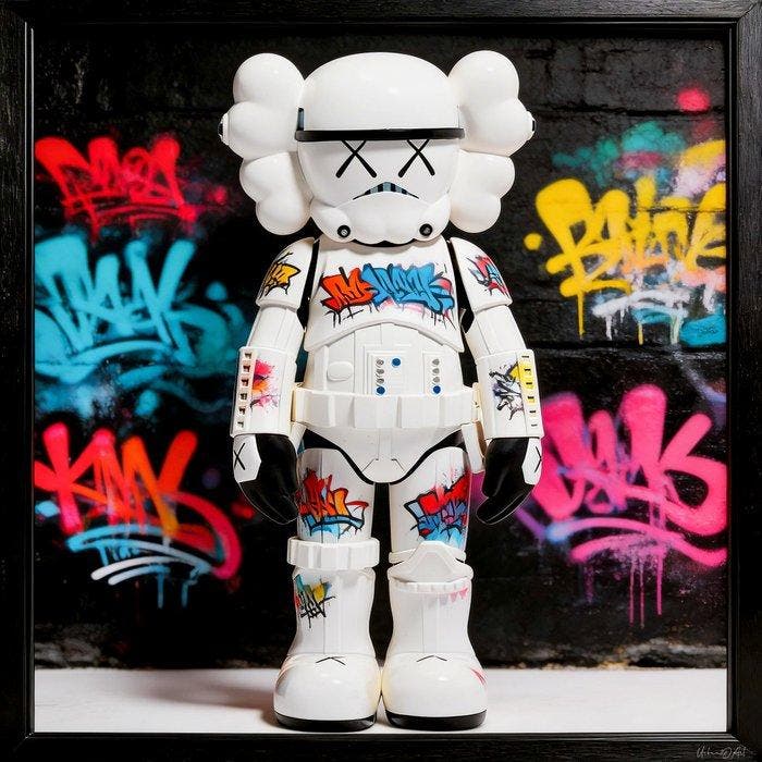 Urban3DArt (1971) - Modern Storm Limited Edition, Antiek en Kunst, Kunst | Designobjecten