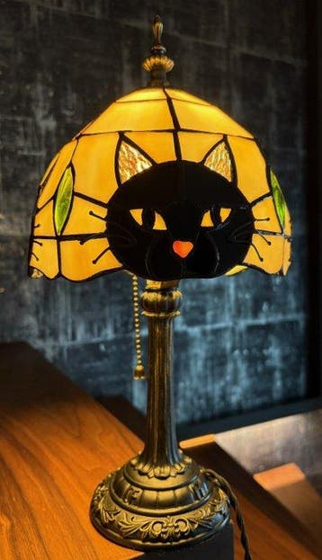 Style Tiffany - Tafellamp - In de geest van Art Nouveau De, Antiek en Kunst