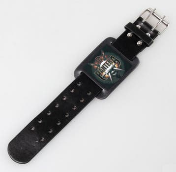 Pantera Skull + Knives lederen Polsband off. merchandise, Ophalen of Verzenden, Nieuw, Kleding