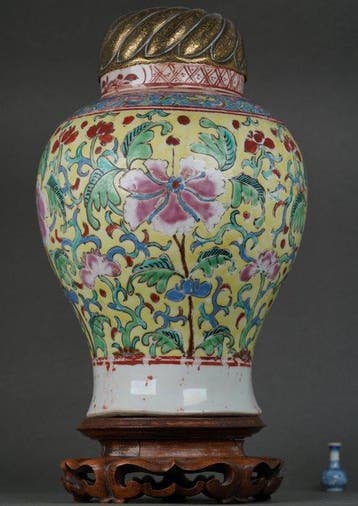 Vaas - Porselein - China - Daoguang (1821-1850) - Nyonya