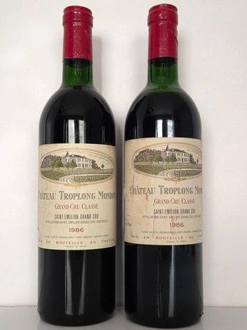1986 Château Troplong Mondot - Saint-Émilion Grand Cru, Nieuw