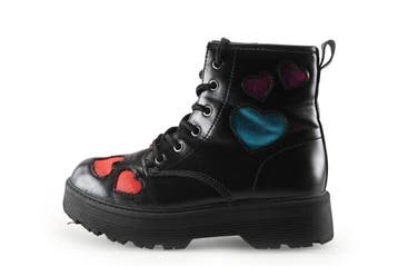 Skechers Veterboots Meisjes in maat 32 Zwart, Verzenden, Jongen of Meisje, Schoenen, Skechers