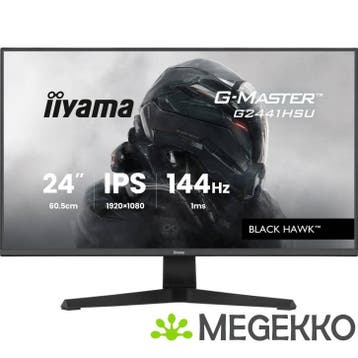 Iiyama G-Master G2441HSU-B1 24  Full HD IPS 144Hz Gaming, Verzenden, Nieuw, Iiyama