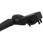 Ursus Verstelbare fietsstandaard - aluminium - zwart - 33..., Fietsen en Brommers, Fietsonderdelen, Ophalen of Verzenden, Nieuw