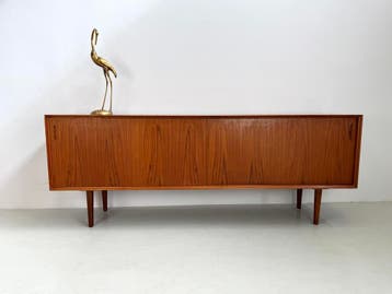 Vintage dressoirs van JUenJU., Zo goed als nieuw, Teakhout, Vintage, Met lade(s)