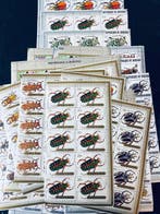 Burundi - Partij Veldelen Insecten & Vlinders, Gestempeld