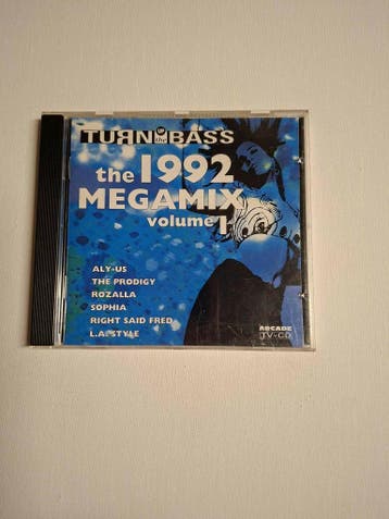 Turn up the bass 1992 the megamix volume 1, Verzenden, Nieuw in verpakking