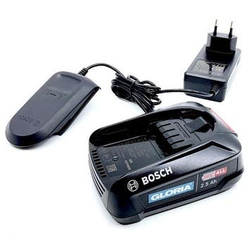 Accu met oplader | Power For All (18V, 2500 mAh, Snelladen), Verzenden, Nieuw