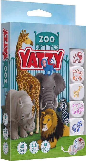 Smart Games dobbelspel Zoo Yatzy vo van €7,99 voor €6,39, Ophalen of Verzenden, Nieuw