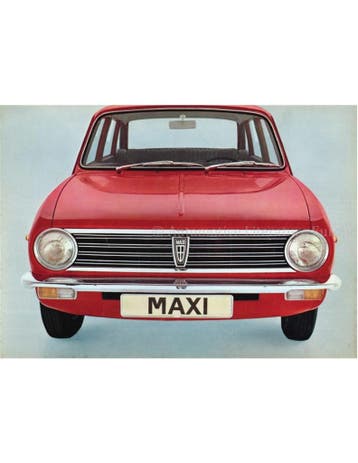 1971 AUSTIN MAXI BROCHURE NEDERLANDS, Nieuw, Author