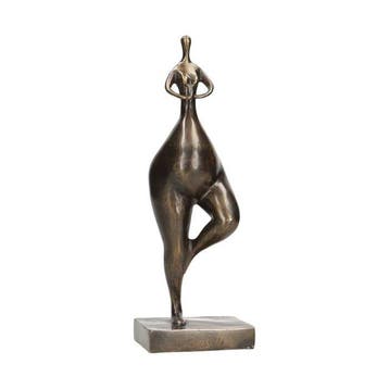 Beeldje - An abstract Ballerina - Brons