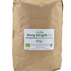 BIO-Moong/Mung Dal Gele Mungbonen - Gehalveerd/Geschild - 25, Ophalen of Verzenden, Nieuw