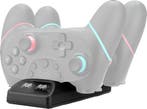 Battletron Pro Controller oplaadstation Nintendo Switch, Ophalen of Verzenden, Zo goed als nieuw