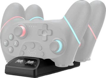 Battletron Pro Controller oplaadstation Nintendo Switch, Spelcomputers en Games, Spelcomputers | Overige, Ophalen of Verzenden