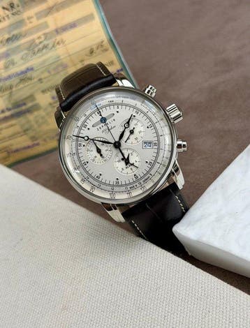 Zeppelin - 100 jahre Chronograph Date - Zonder minimumprijs, Nieuw
