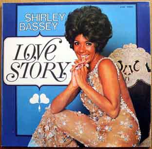 LP gebruikt - Shirley Bassey - Love Story, Verzenden, Zo goed als nieuw, Overige formaten