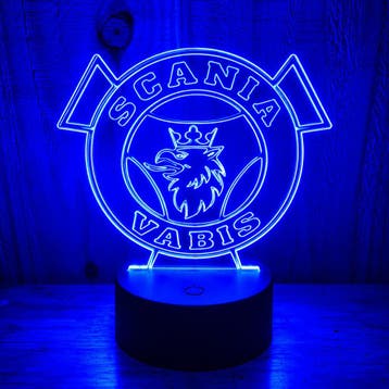 led lamp Scania Vabis, Kunststof, Overige merken, Meerkleurig, Inclusief lichtbron