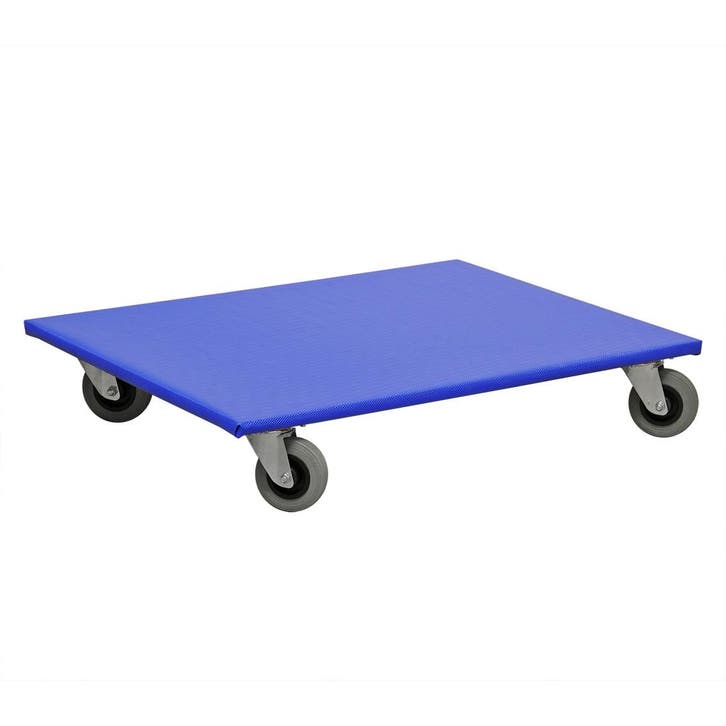 Meubelhondje 4 zwenkwielen streeploos rubber 100 mm, Doe-het-zelf en Verbouw, Transportwagens, Ophalen of Verzenden