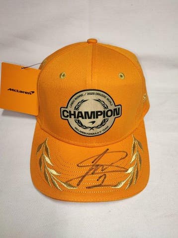 Mclaren - Lando Norris- WORLD CHAMPION CAP - 2025 -, Nieuw