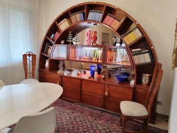 Boekenkast - Kersenhout, Knoesthout, Palissander -