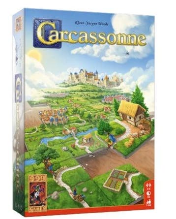 Carcassonne (Nieuwe Editie) | 999 Games - Gezelschapsspellen, Verzenden, Nieuw