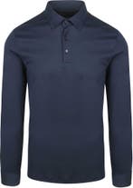 Desoto Longsleeve Poloshirt Essential Navy maat XXL Heren, Desoto, Nieuw, Overige maten, Verzenden