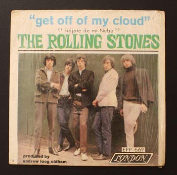 De Rolling Stones - Get Off Of My Cloud – Rare 1965 Mexican, Nieuw in verpakking