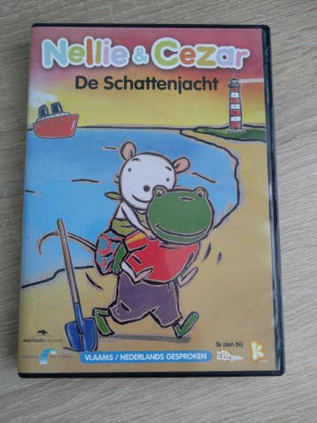 DVD - Nellie en Cezar - De Schattenjacht, Avontuur, Gebruikt, Verzenden, Alle leeftijden