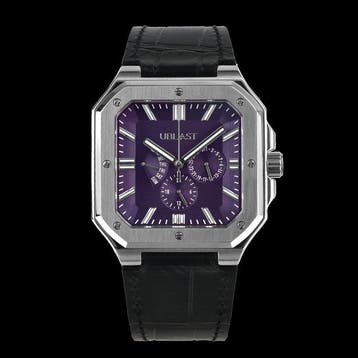 Ublast - Square - Multifunction - REF.UBSQMF44PPL - Ltd., Sieraden, Tassen en Uiterlijk, Horloges | Heren, Nieuw