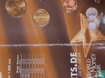 Nederland jaarset 2004 World Money Fair Basel, Verzenden, Overige waardes, Setje